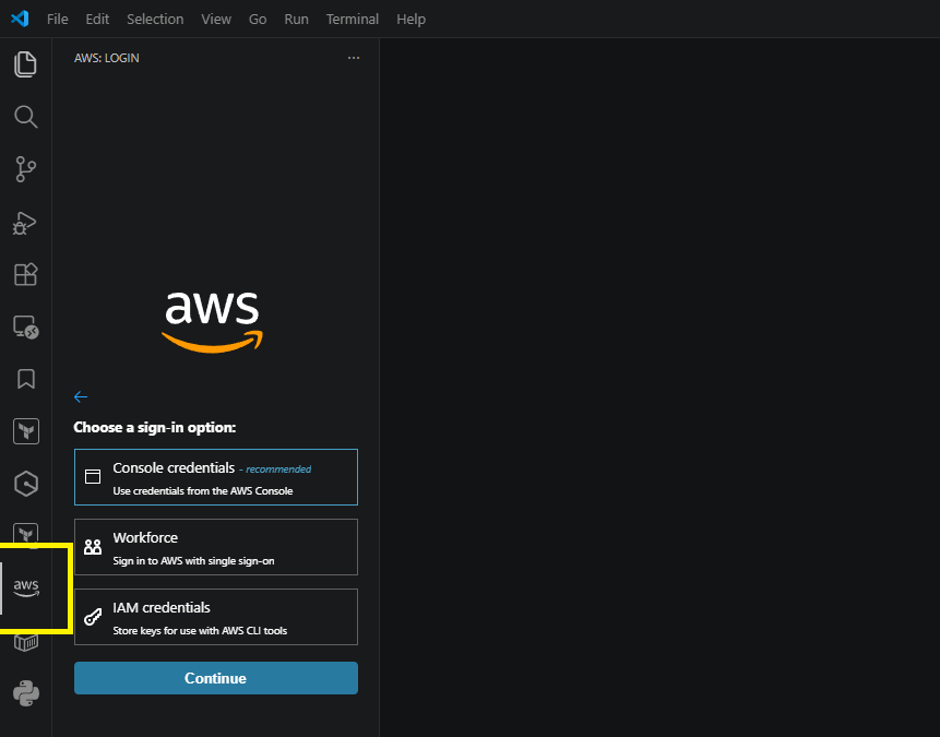 Credential Setup Sample
