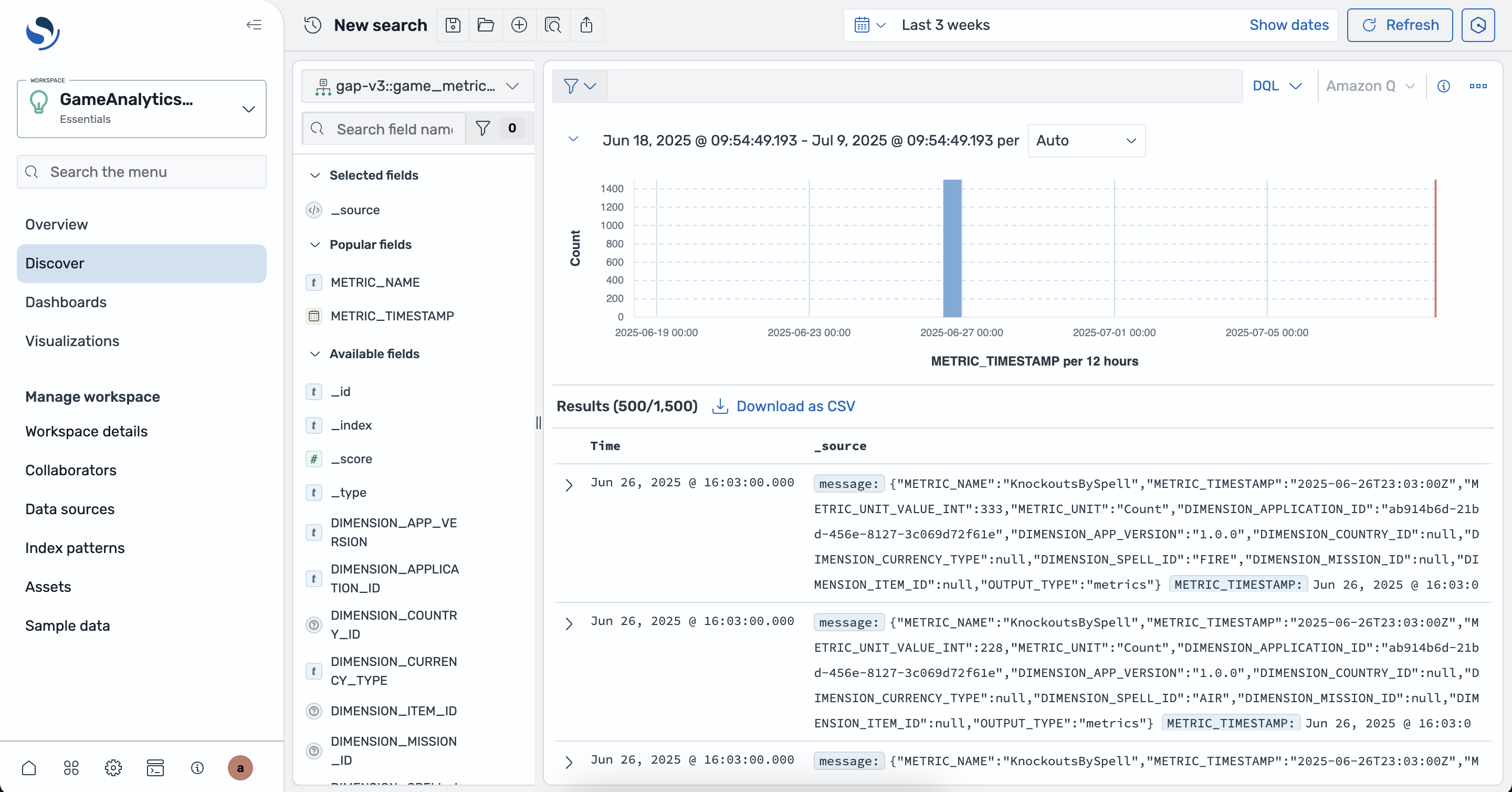 View Data